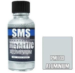 SMS Metallic Paint 30ml Aluminium PMT09