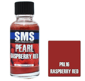 SMS Pearl 30ml Raspberry Red PRL16
