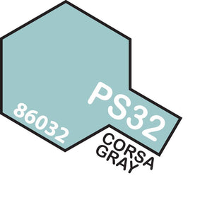 Tamiya Polycarbonate Spray Paint Corsa Gray PS-32
