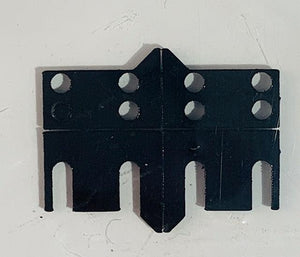 Plafit White Chassis Spacer Shim Set 1.0mm 1709S10