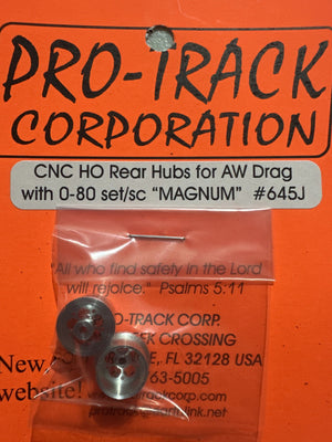 Pro Track Corporation CNC Rear Hubs for AW MAGNUM 645J