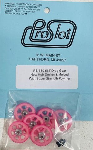 ProSlot Polymer Drag Gears 64 Pitch 56T PS-680