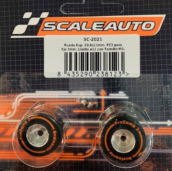 Scaleauto Procomp 3 20.8 x 11 Sponge Tyres SC-2021