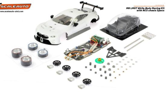 ScaleAuto 1-24 Audi R8 Weiß Kit SC7102RC2