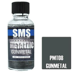 SMS Metallic Paint 30ml Gunmetal PMT08