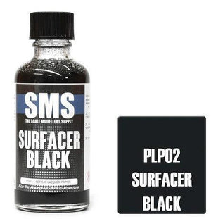 SMS Primer Surfacer Black 50ml PLP02
