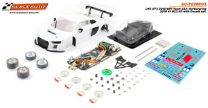 ScaleAuto 1-24 LMS GT3 2016 WRT Team 24h Nurburgring 2015 No1 White Kit SC7078RC3