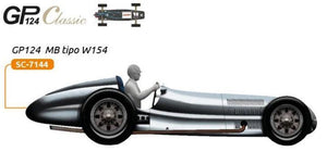 ScaleAuto Classic GP124 Mercedes Benz D5 Type W154 White Kit SC-7144