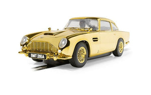 Scalextric Slot Car  C4550 James Bond Aston Martin DB5 60th Anniversary Goldfinger Gold Edition C4550A
