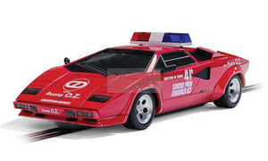 Scalextric Slot Car  Lamborghini Countach 1983 Monaco Safety Car C4329