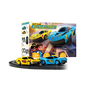 Scalextric Slot Car  My First Scalextric Lets Play Race Set Battery Operated G1188SF
