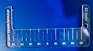 Show Us Ya Slotz Width Gauge 83mm
