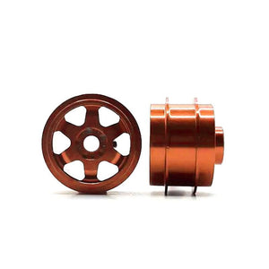 Staffs 6 Spoke Orange Alloy Air Rims 15.8 x 10 Staffs206