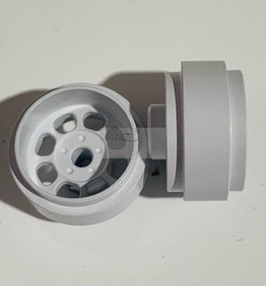 Staffs Classic Alloy White Wheel Deep Dish 15.8 x 8.5 Staffs166