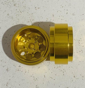 Staffs Minilite Gold Alloy Deep Dish Wheel 15.8 x 8.5 Staffs233