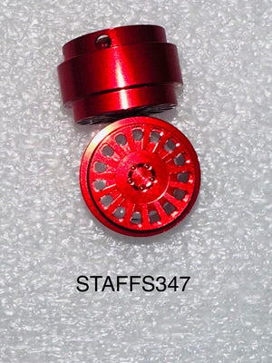 Staffs OZ Style Red Alloy Wheels 15.8 x 10 Staffs347