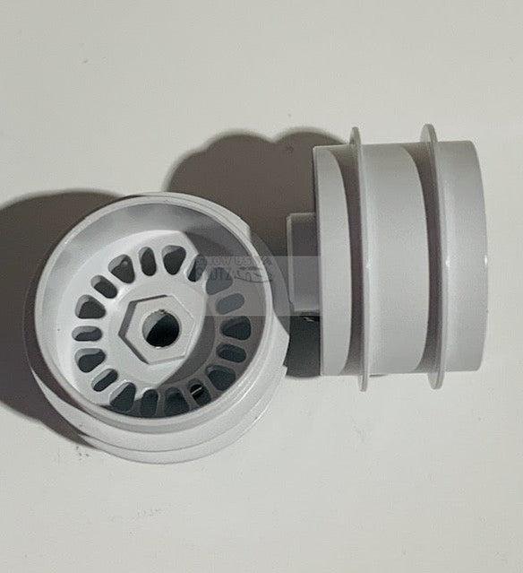 Staffs BBS Weißes Leichtmetallrad Deep Dish Air Rim 16,9 x 10 Staffs151