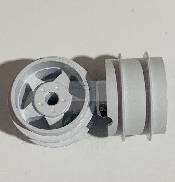 Staffs 5 Spoke White Alloy Air Rim Wheel 15.8 x 10 Staffs153