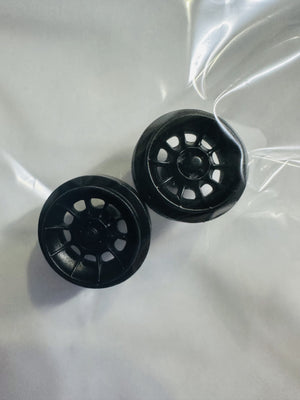 Pioneer Black Vector 'Turbine' Front Wheels WH202962