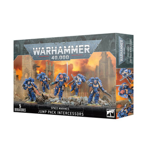 Warhammer 40K Space Marines - Jump Pack Intercessors Set of 5 48-13