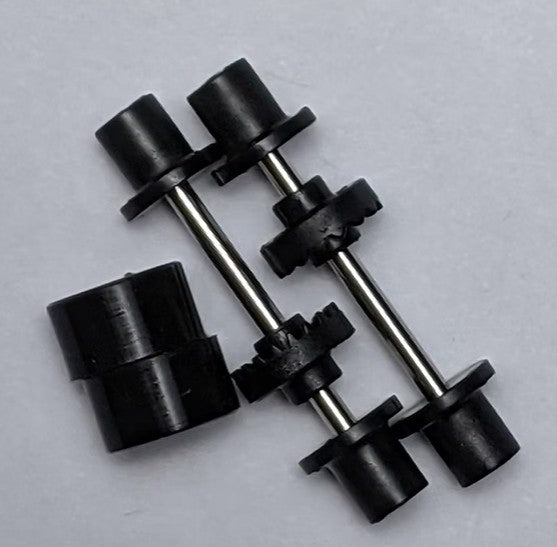 OS3 TFX Gruppo Ruote Posteriori Nere 15T XRAS15