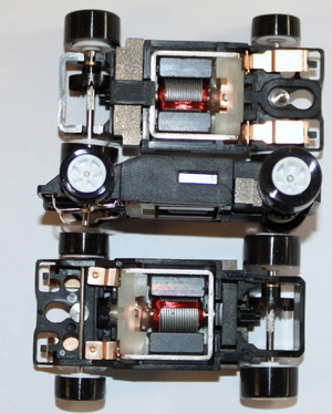 Bull Dog Racing F1/Indy Rolling Chassis White Wheels BDR7887WF1