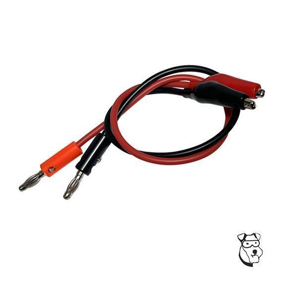 Mid America Power Supply Leads 4mm Banana Plug to Alligator Clip MID429