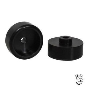 Mid America leichte Womp-Vorderräder Schwarz MID675CB