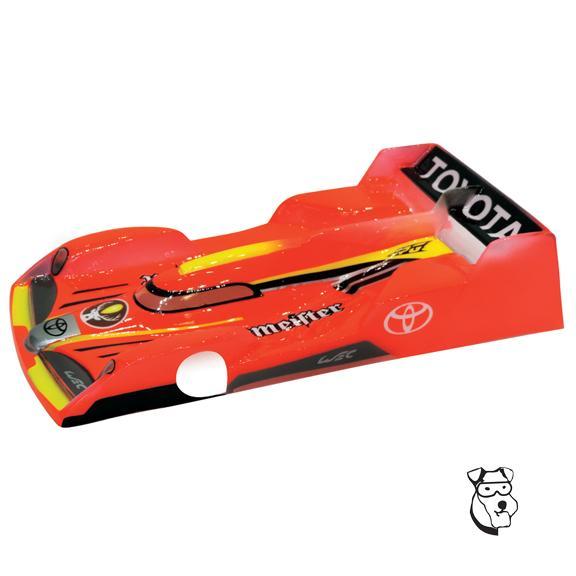 Mid America 1 24 Scale Clear Body Toyota HD Rental MID962HDR