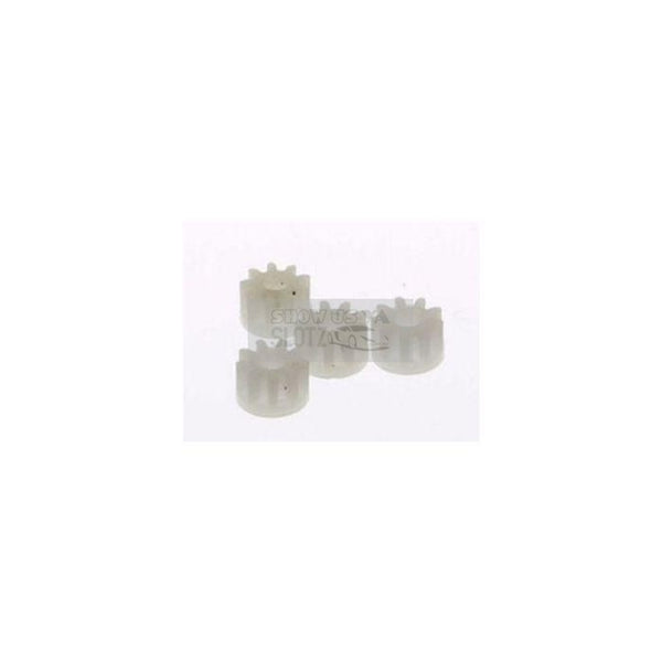 Scalextric White 9T Pinion Gear L7085 4 pack W8100