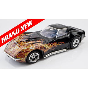 AFX Corvette 427 Black Flame 1968 AFX22051