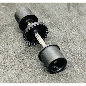 AFX SRT Hinterachse mit Naben Schwarz AFX8834B