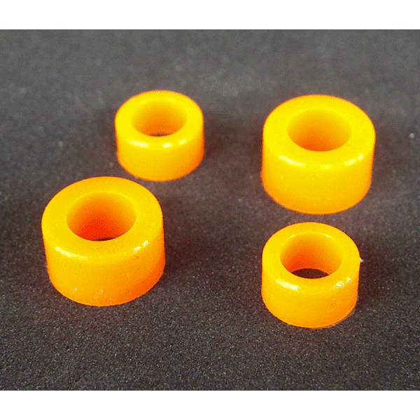Set di pneumatici in silicone arancione Bull Dog Racing BDR7995