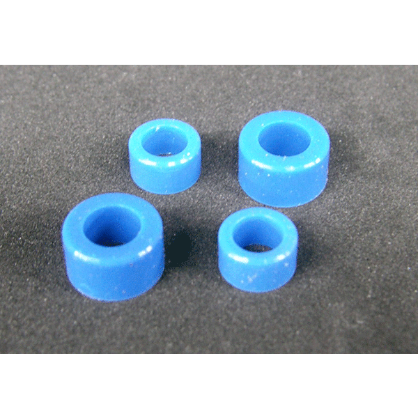 Bull Dog Racing Blue Silicone Tyre Set BDR7997