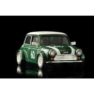 BRM 1-24 Mini Cooper 60th Green Anniversary Edition BRM098-Slot Car-BRM-Show Us Ya Slotz