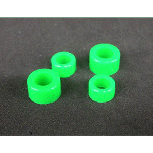 Bull Dog Racing Lime Green Silicone Tyre Set BDR7993