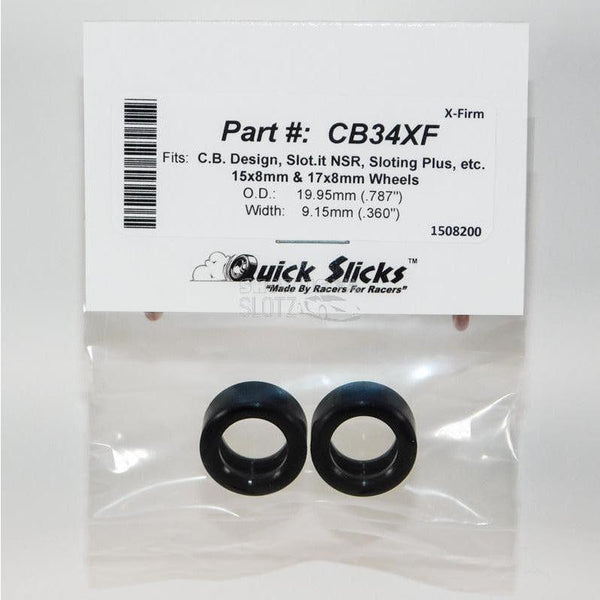 Quick Slicks Tyres CB34XF-Tyres-Quick Slicks-Show Us Ya Slotz
