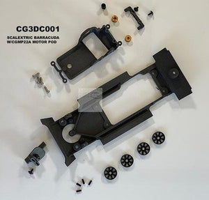 Slotcar CG Micro Carbon Scalextric Barracuda SLS Telaio CG3DC001
