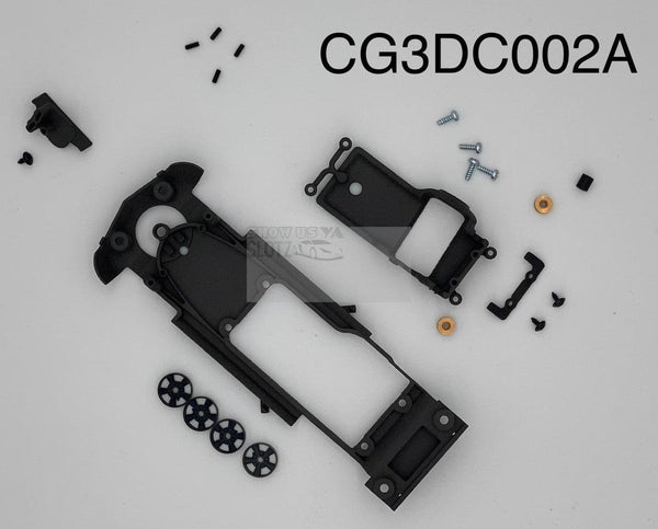Kit telaio CG Slotcars Micro Carbon Scalextric '70 Mustang 3D SLS CG3DC002A
