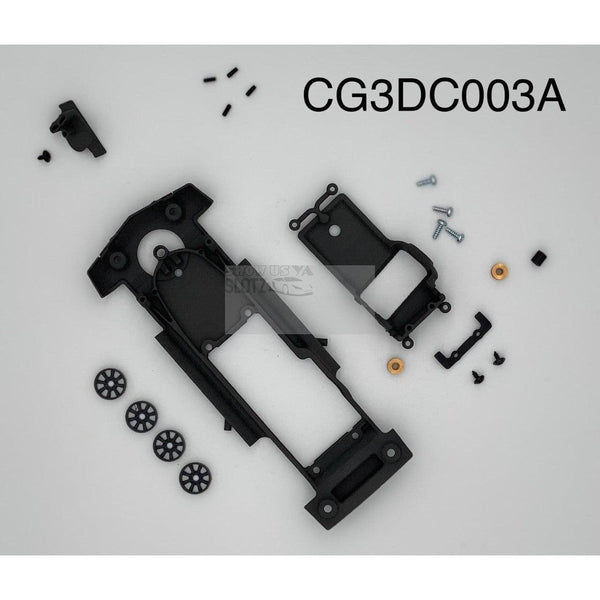 CG Slotcars Micro Carbon Scalextric '69 Camaro 3D SLS Chassis Kit CG3DC003