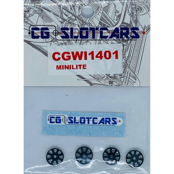 CG Slotcars Minilite 14 mm Radeinsatz CGWI1401