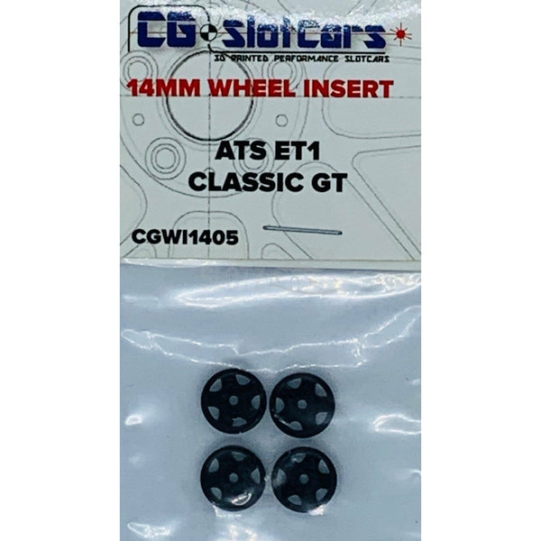 CG Slotcars ATS ET1 14mm Wheel Insert CGWI1405
