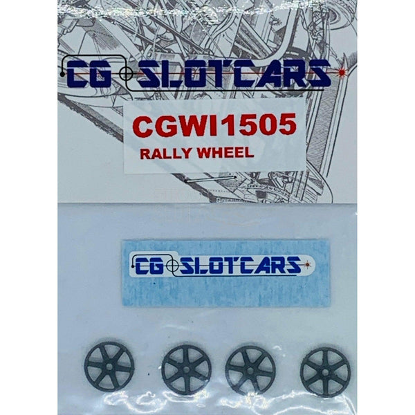 CG Slotcars Rally 15mm Wheel Insert CGWI1505