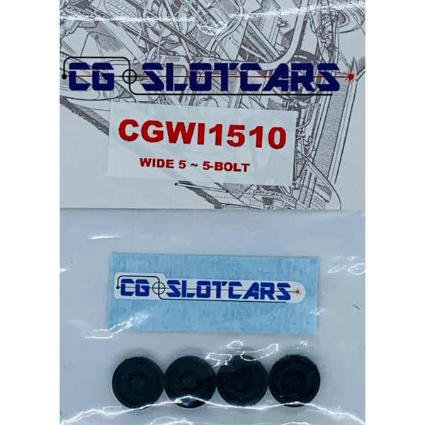 Inserto ruota CG Slotcars largo 5 5 bulloni 15 mm CGWI1510
