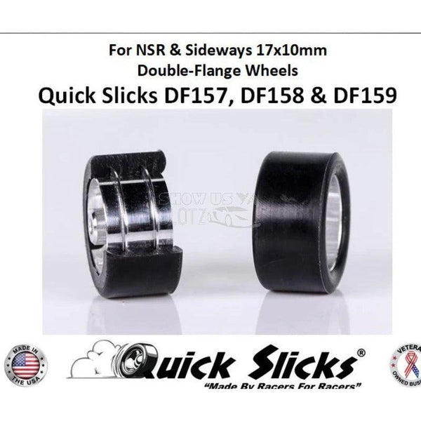 Quick Slicks 1:32 NSR Non Air Silicon Tires DF159XF