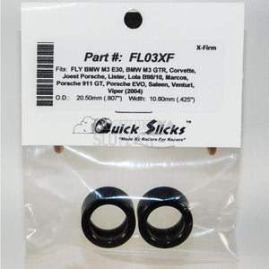 Quick Slicks 1:32 Fly BMW Silicon Tyres FL03XF-Tyres-Quick Slicks-Show Us Ya Slotz