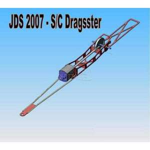 JDS S/C Dragster Chassis 06' JDS2007-Chassis-JDS Racing-Show Us Ya Slotz