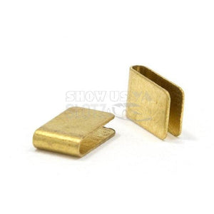 Clip guida in ottone JK pre piegate di uguale lunghezza U15