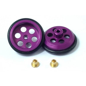 JK Products 5/8D 1/16 Achse gebohrte lila Vorderräder T126AOP