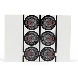 JK Products Front Wheel Goodyear Stickers S35-6